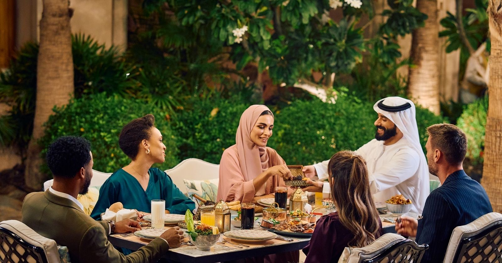 The Palmery at Jumeirah Al Naseem offers relaxed Ramadan dining with live qanoon