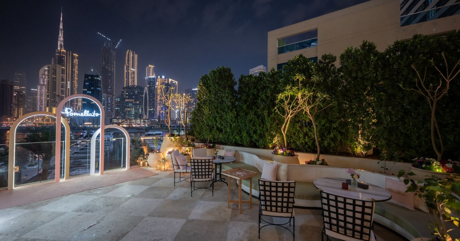 Pomellato transforms The Lana's Veranda into Ramadan's most elegant dining destination