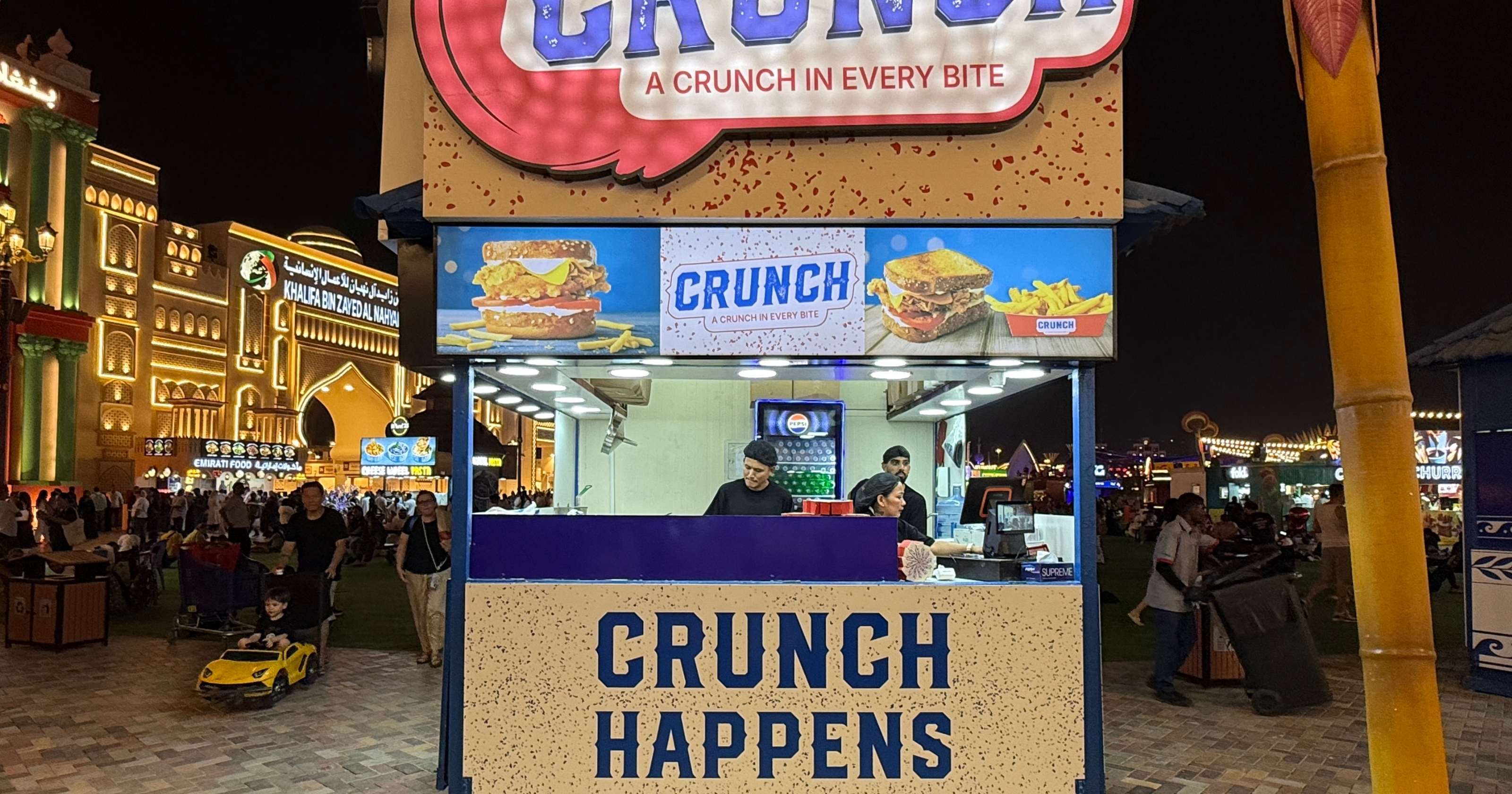 Crunch: Fried chicken on Fiesta Street