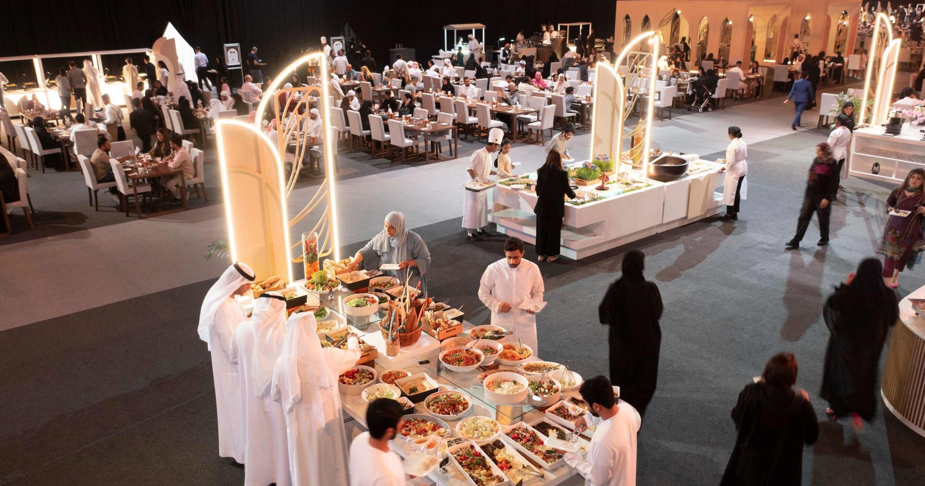 Iftar at The Majlis, Dubai World Trade Centre