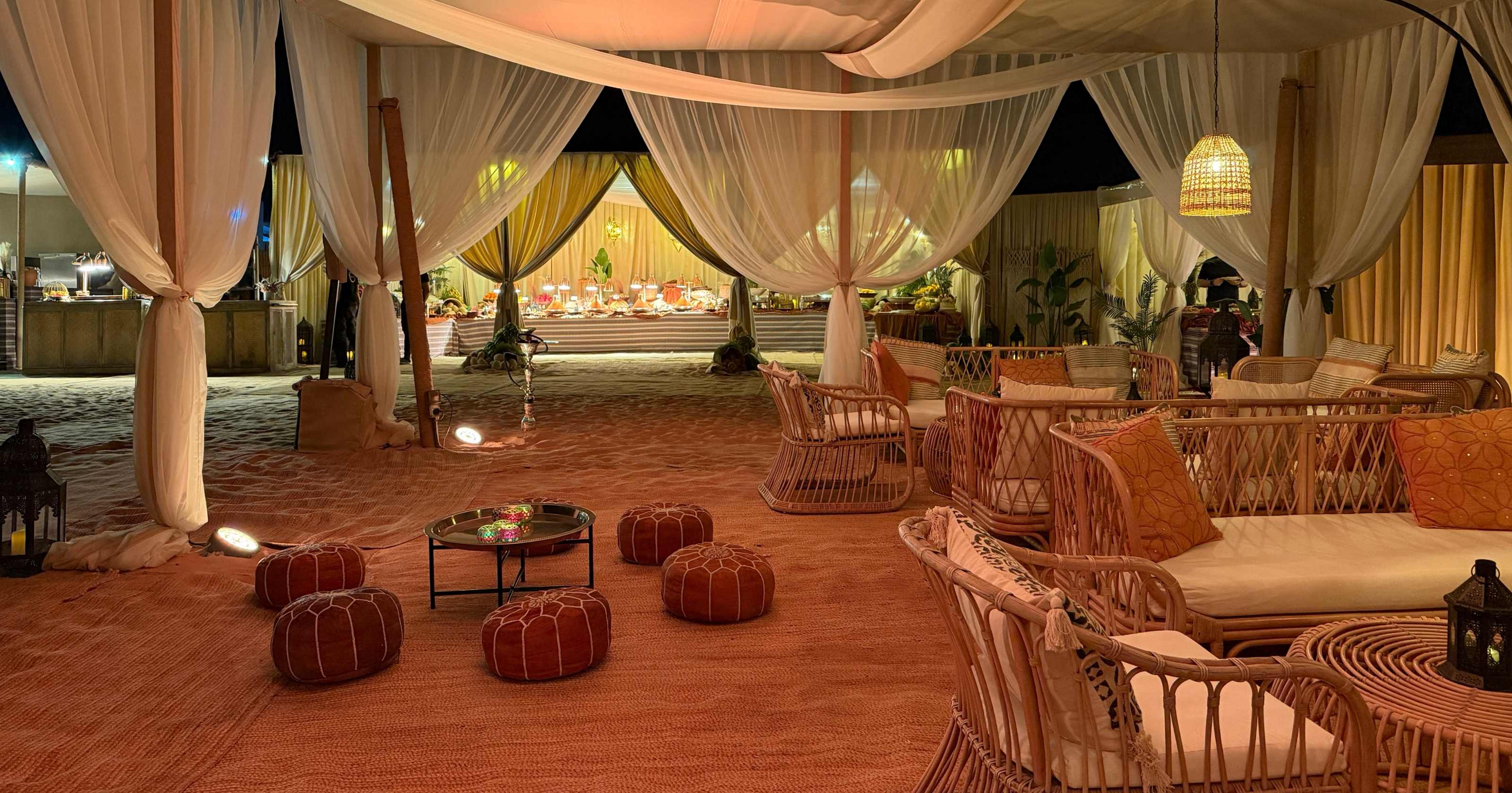 A dreamy desert Iftar at Nara Camp