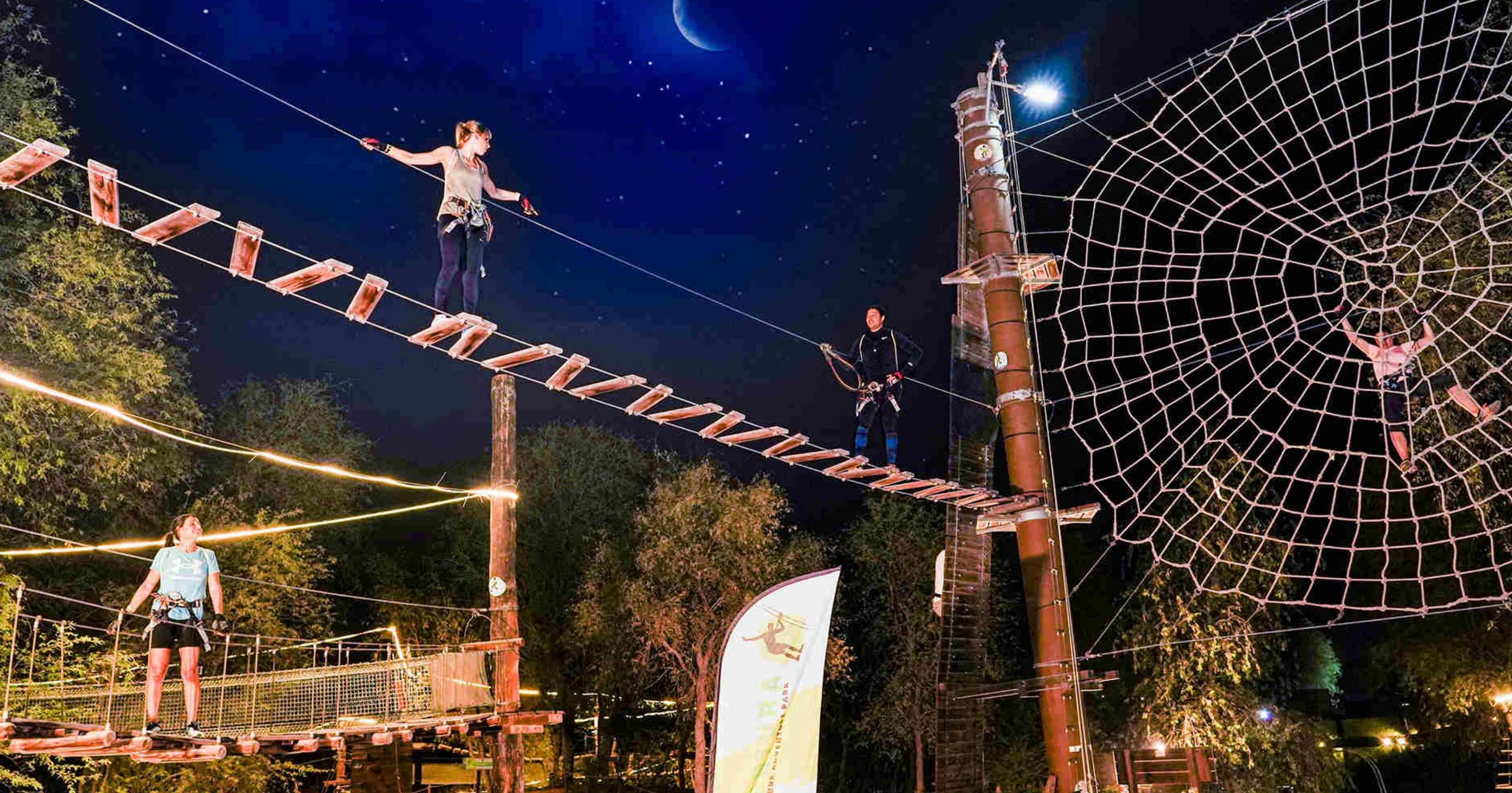 Iftar under the stars at The Ghafé cafe in Aventura Park