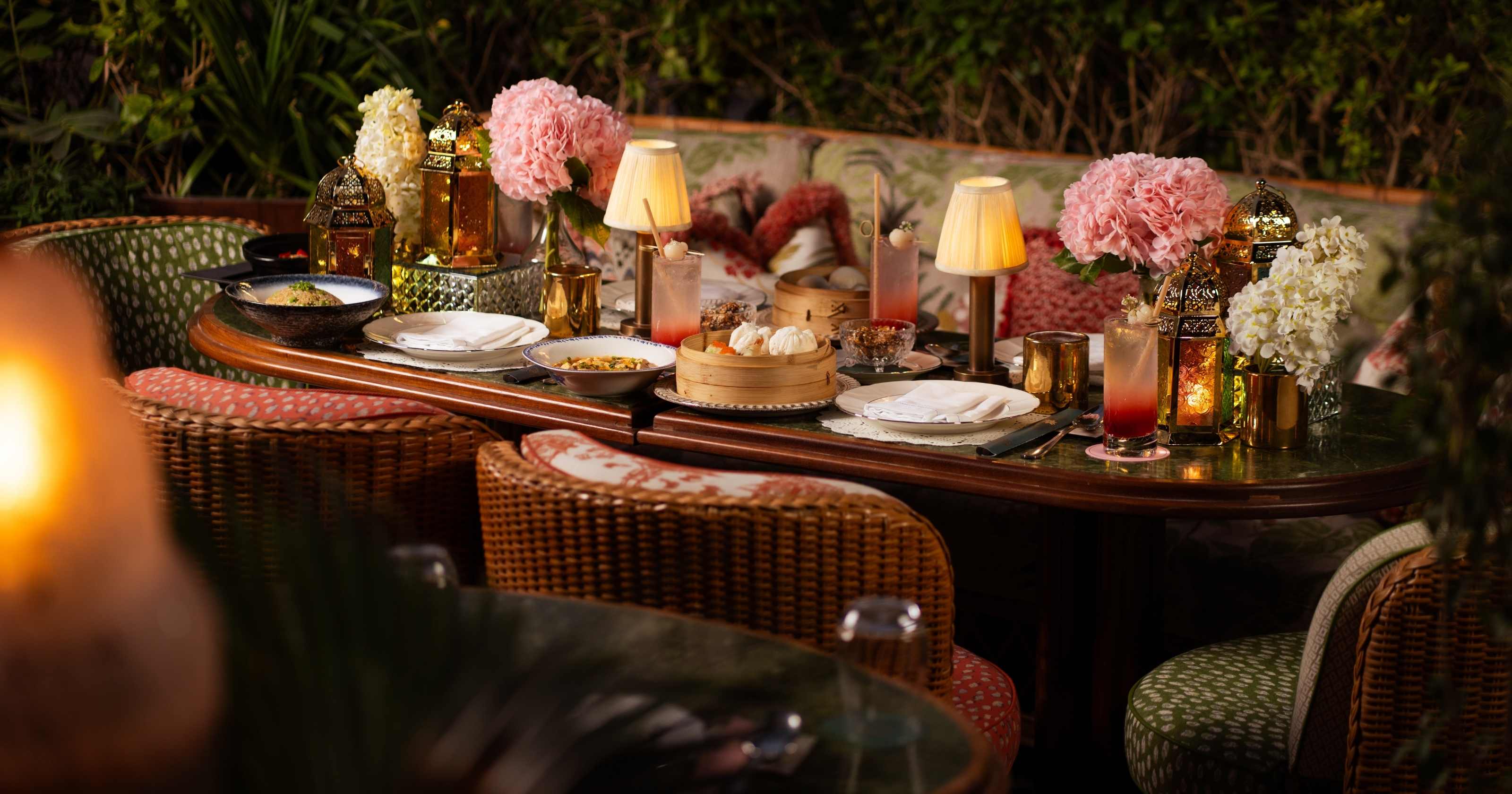 Iftar at MiMi Mei Fair in Downtown Dubai