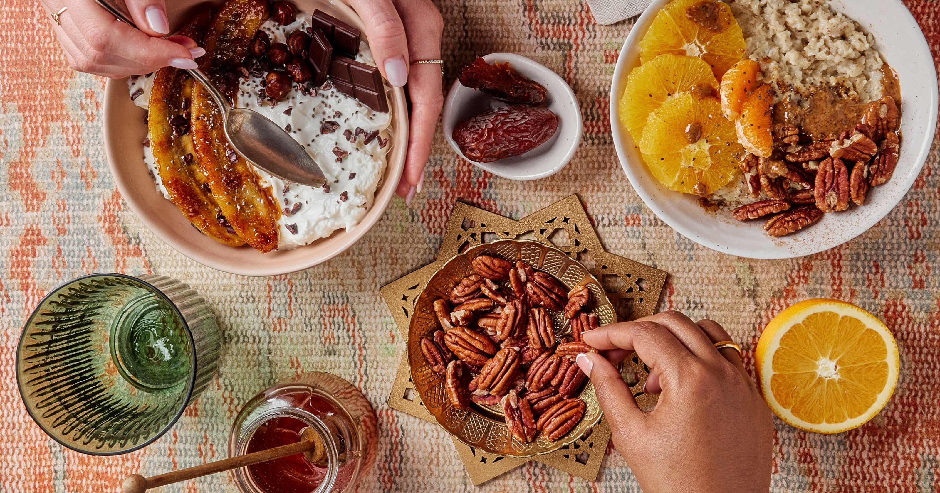 Iftar at Organic Foods & Café, various locations