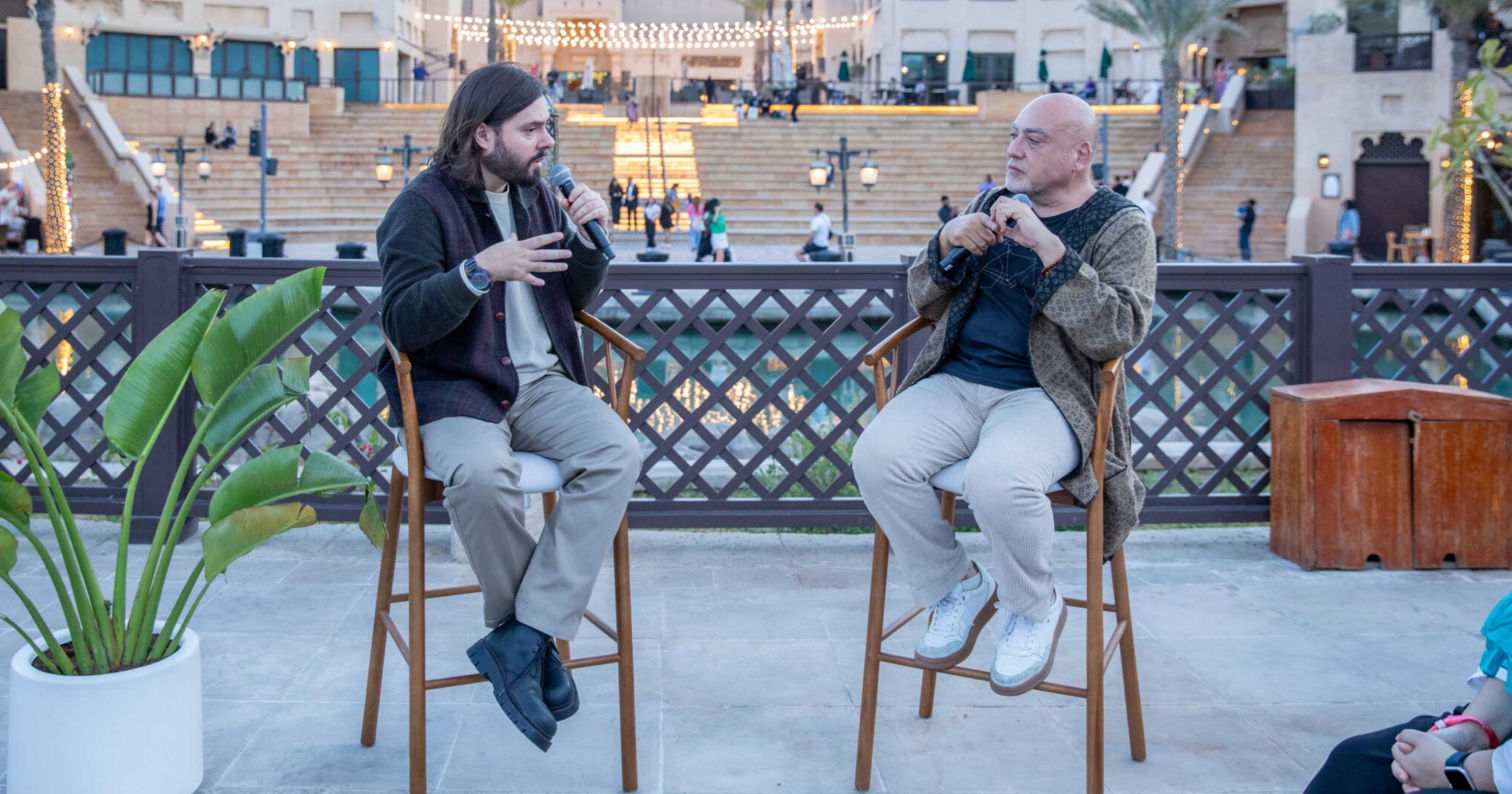Intimate artist talks across two days, co-programmed with the Guggenheim Abu Dhabi 