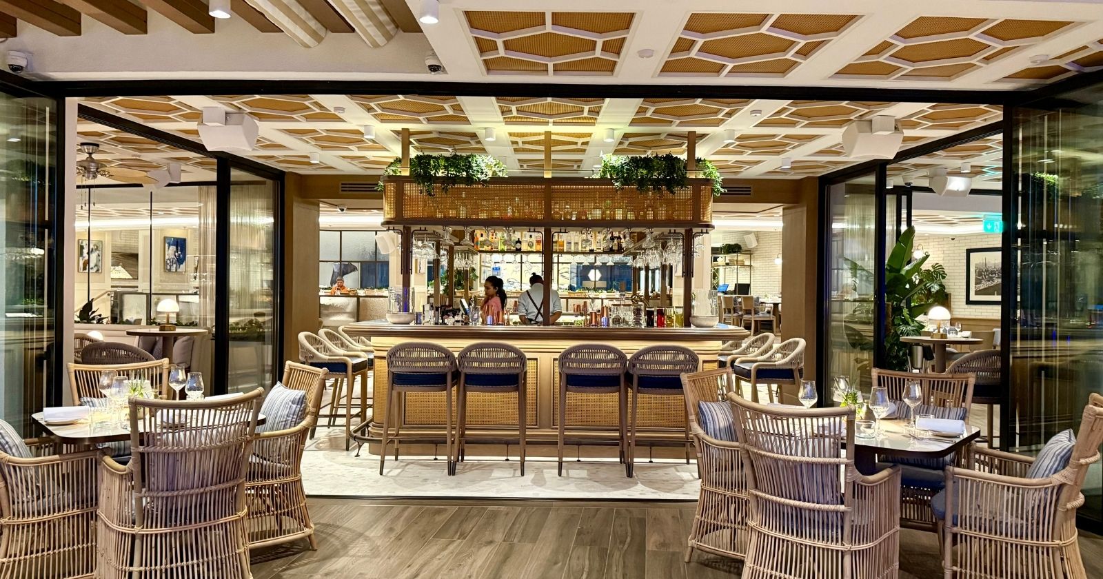 The Beam: Chef-led European bistro with garden terrace in Dubai Marina