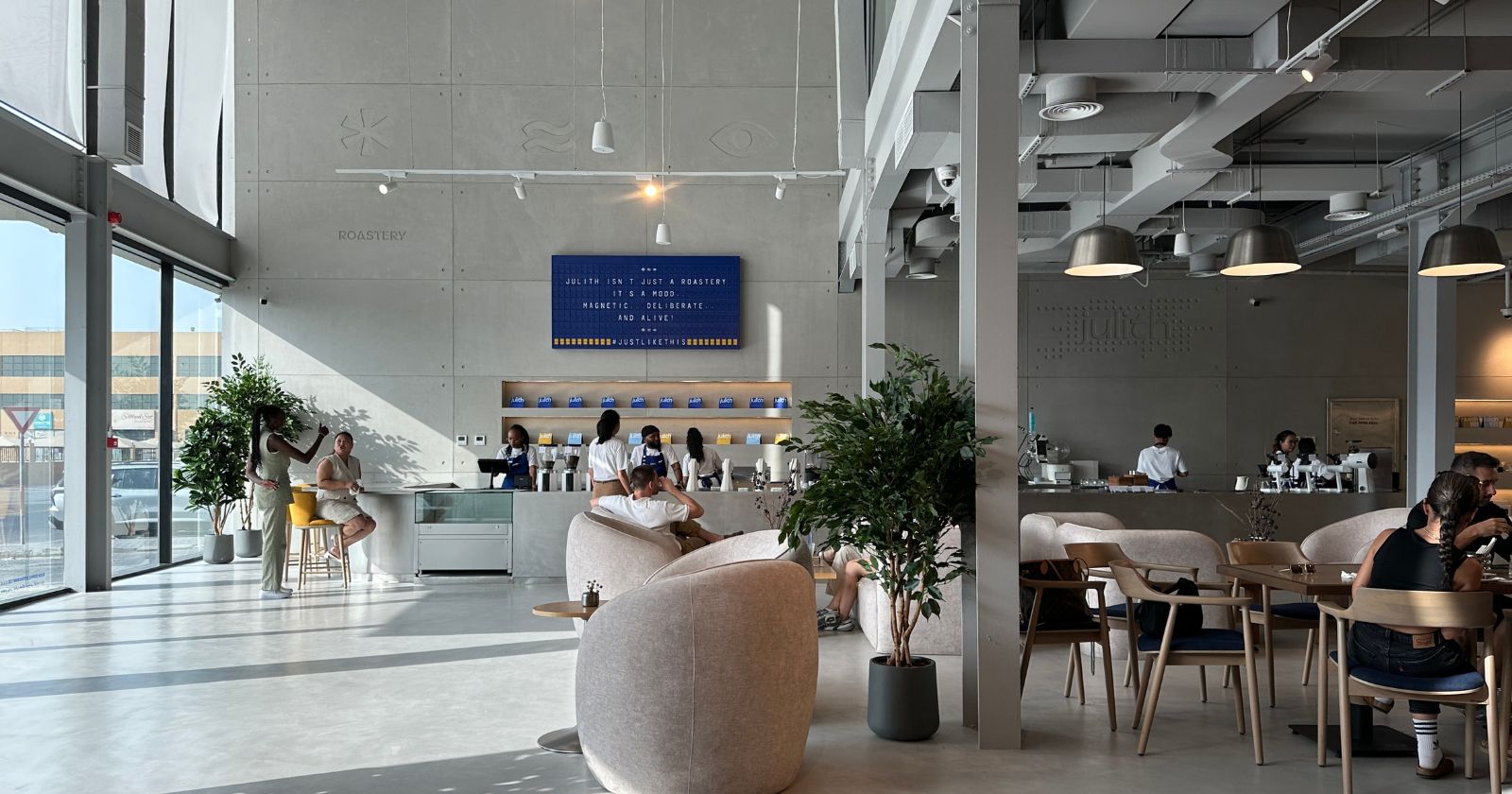 Julith Coffee & Roastery: Dubai's homegrown coffee roastery with focus pods and specialty matcha