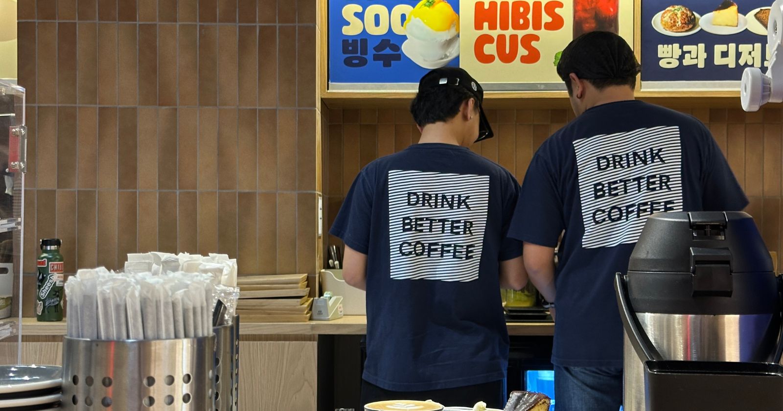 Seoul Street Al Rigga: Korean coffee culture inside an Asian supermarket