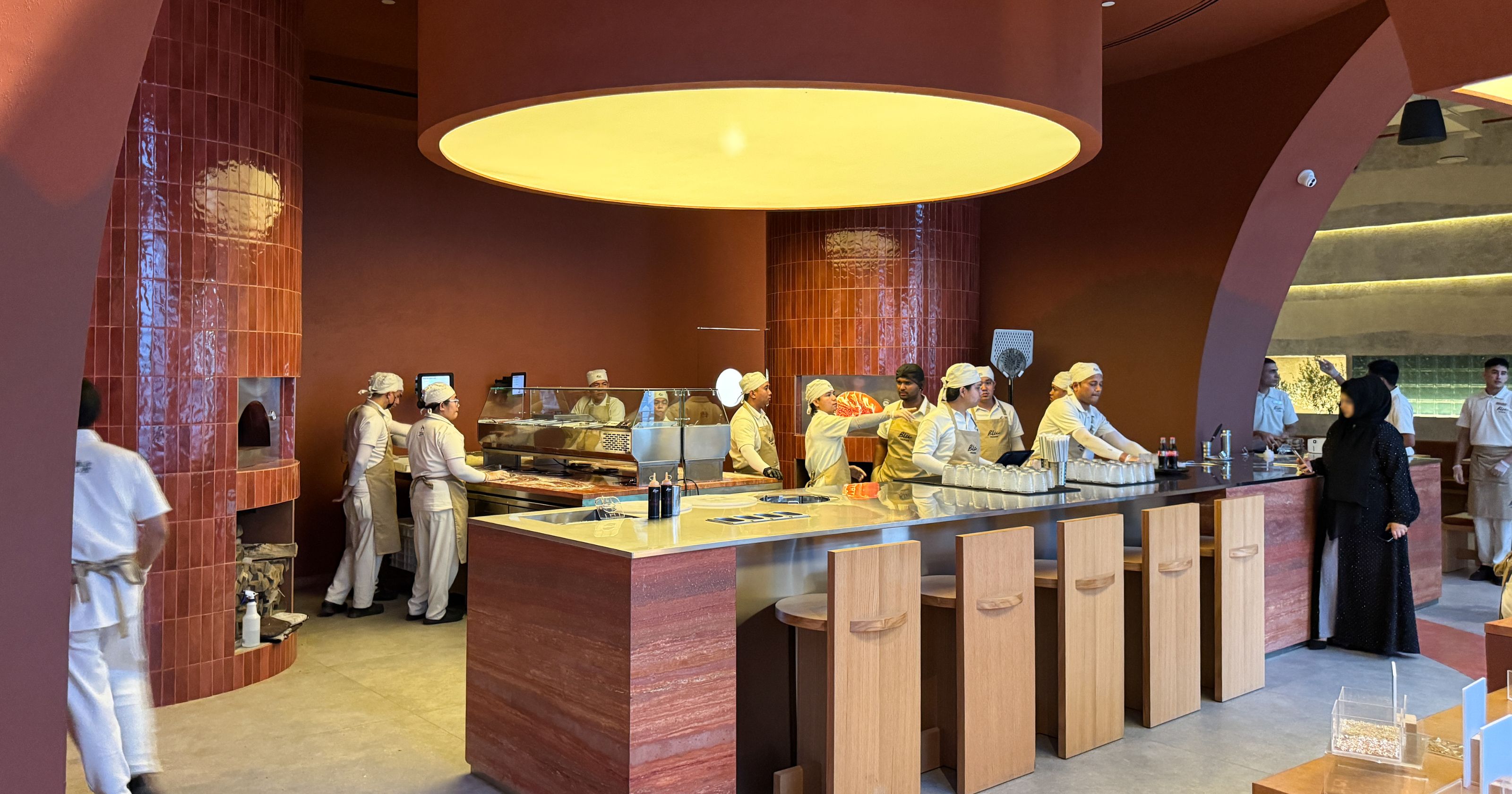 Blu Pizzeria: Neapolitan wood-fired pizzas on Saadiyat Island