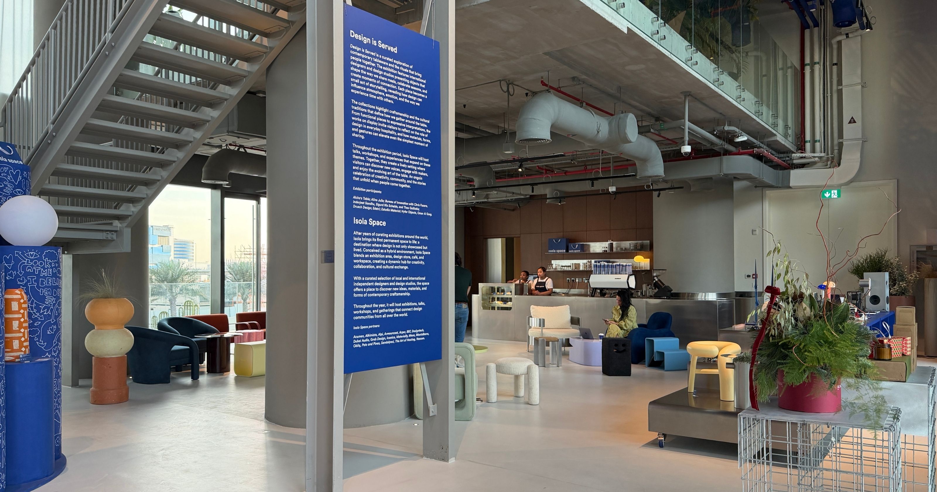 Isola Space: Design gallery and café in Business Bay