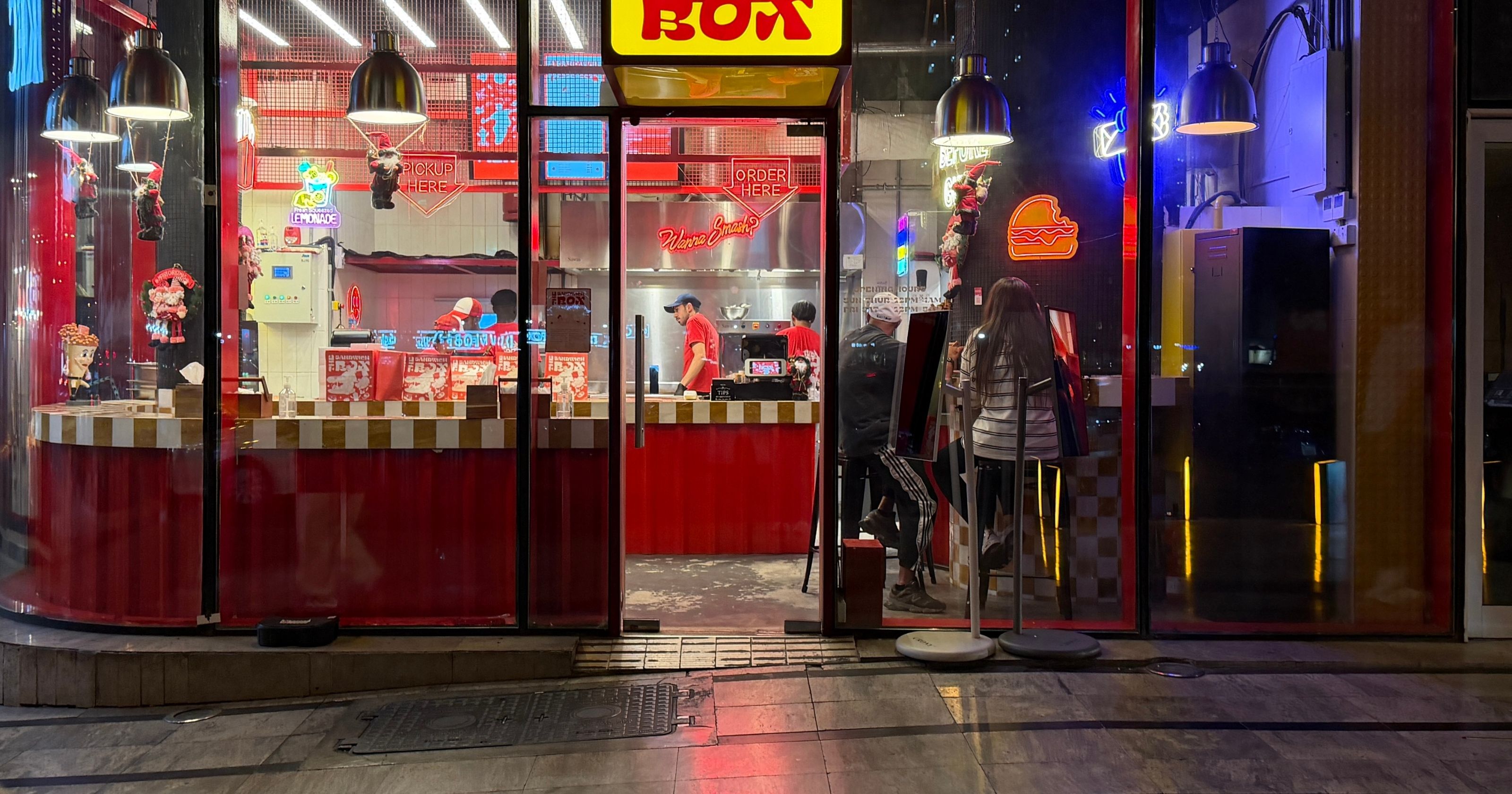 The Sandwich Box: Late-night smash burgers on Sheikh Zayed Road