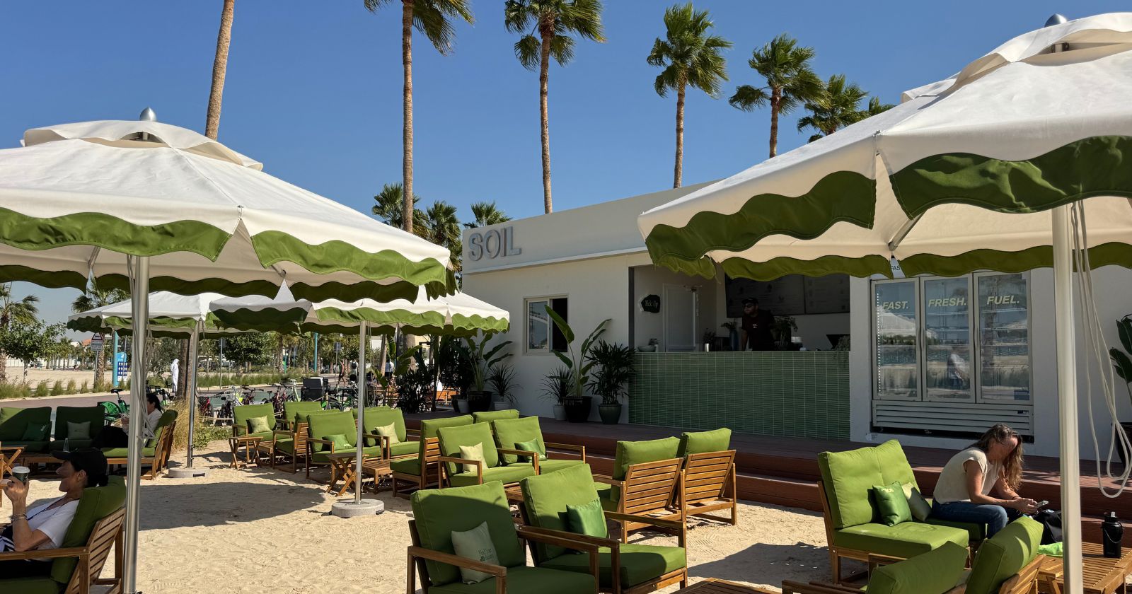 SOIL Kite Beach: Health-focused café pop-up on the sand in Jumeirah