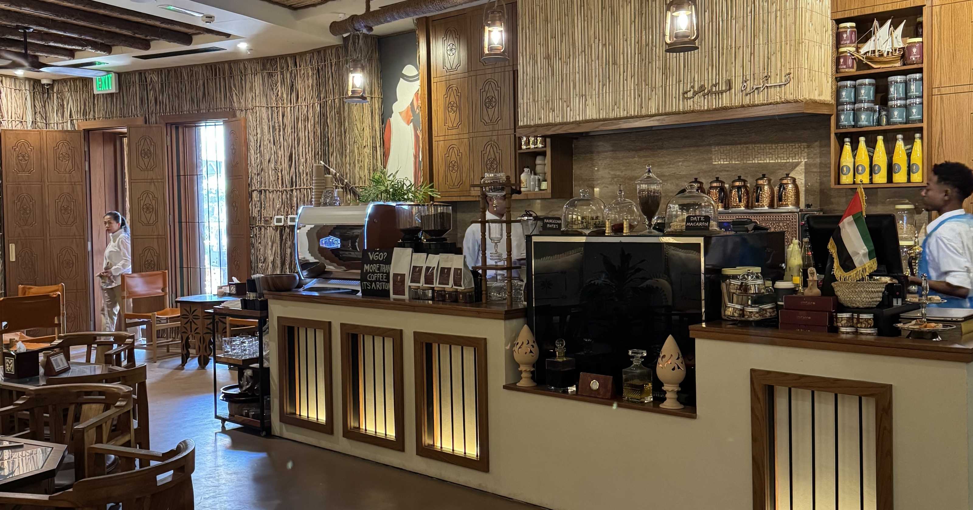 Daan Coffee Abu Dhabi: Emirati heritage café, traditional desserts and specialty coffee in Souk Qaryat Al Beri