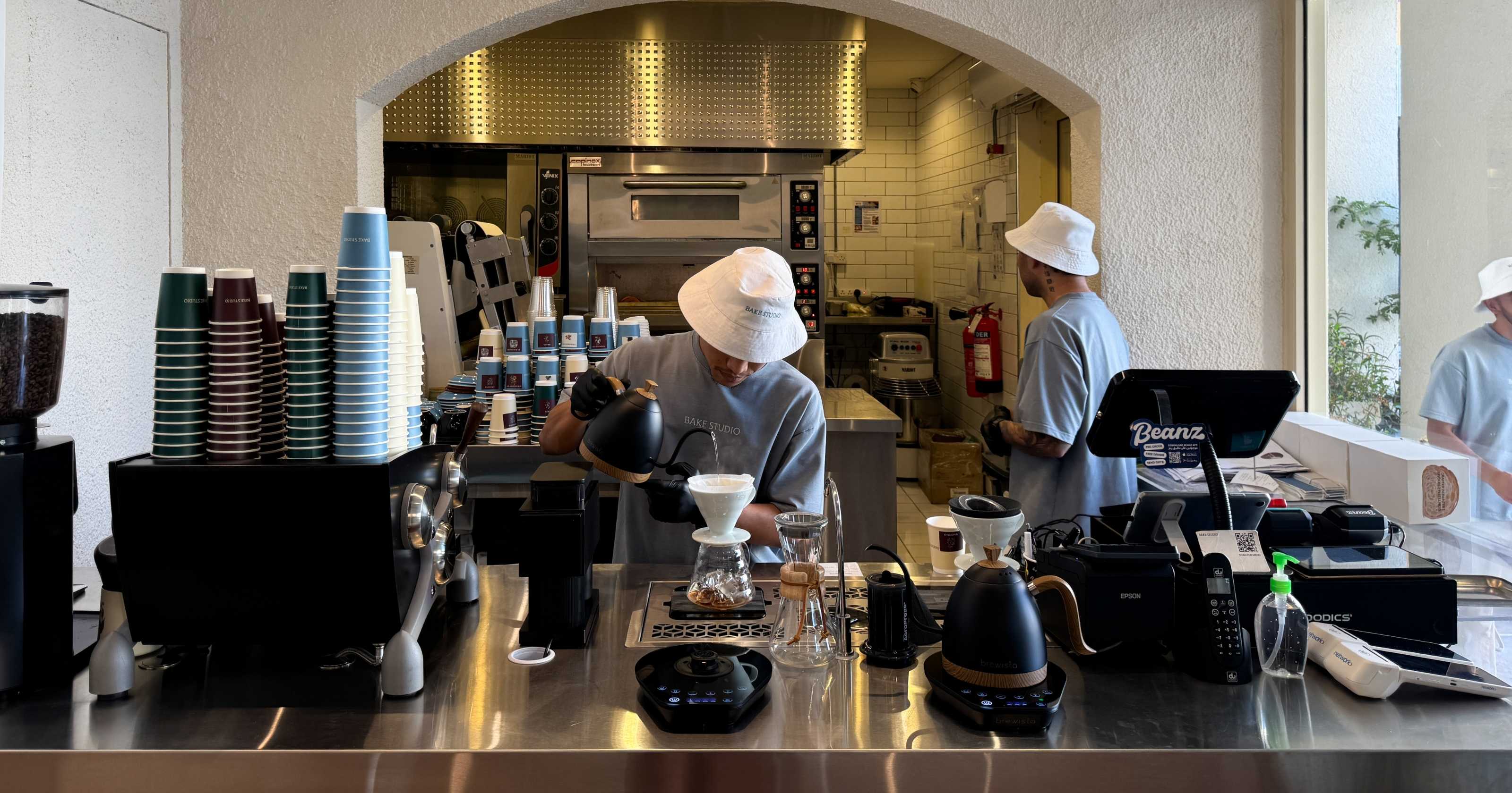Bake Studio Abu Dhabi: Specialty coffee and French pastries in Al Mushrif