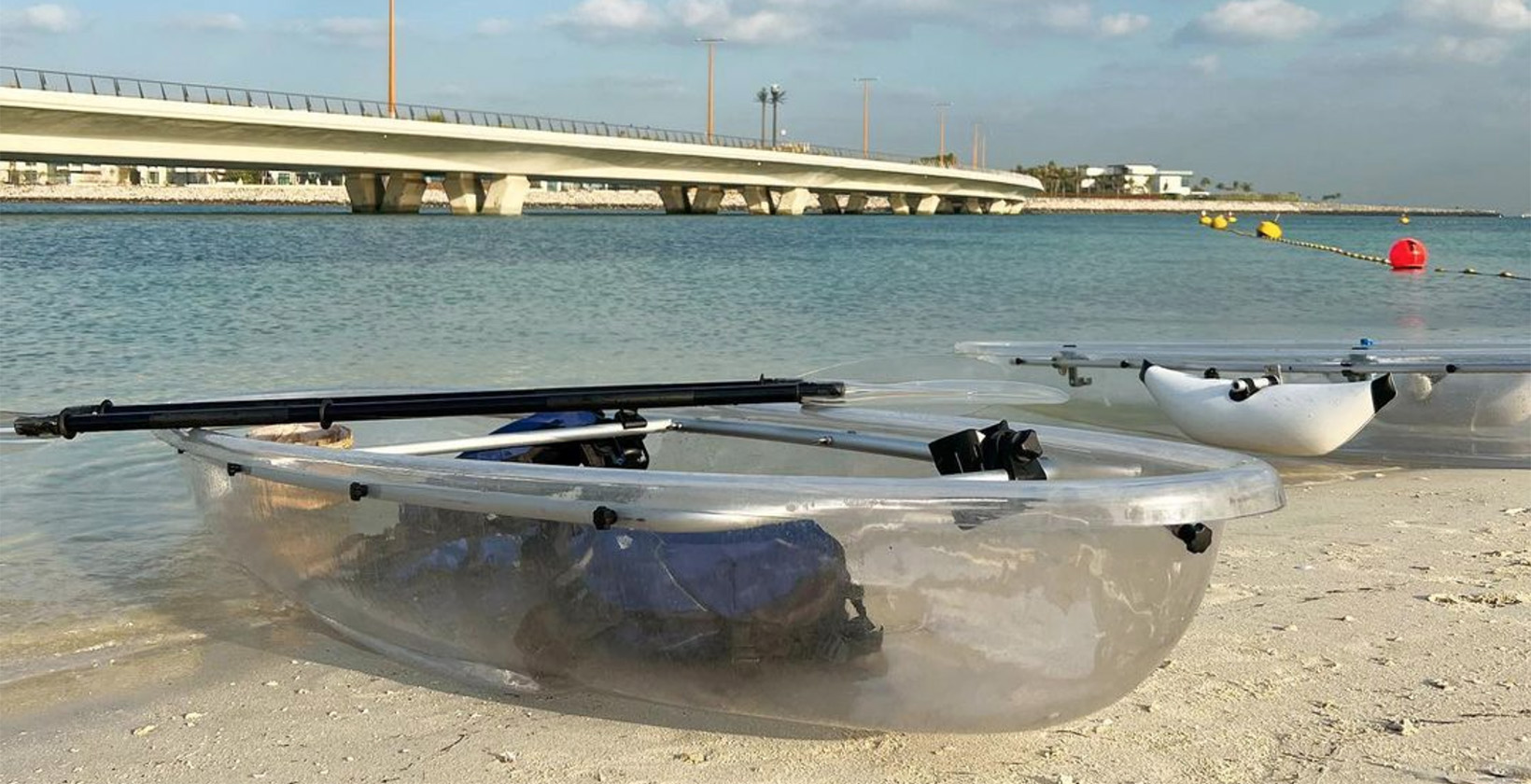 Unique experience: Hire a crystal clear paddle board or kayak