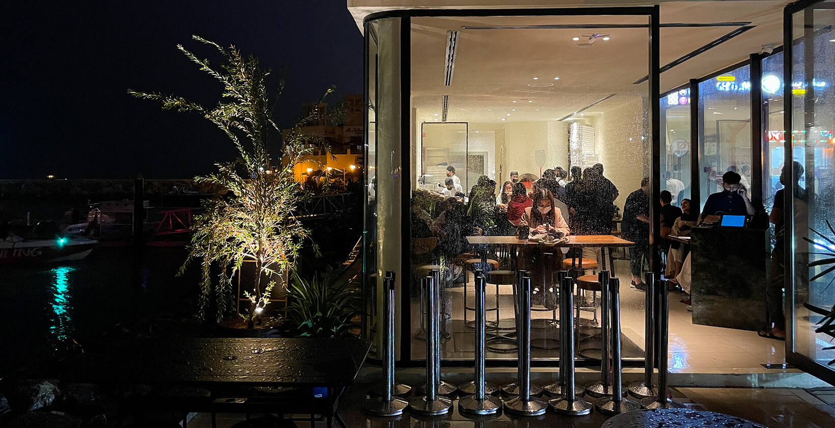 Blu Pizzeria: A sourdough Neapolitan wood-fired pizza restaurant in Umm Suqeim