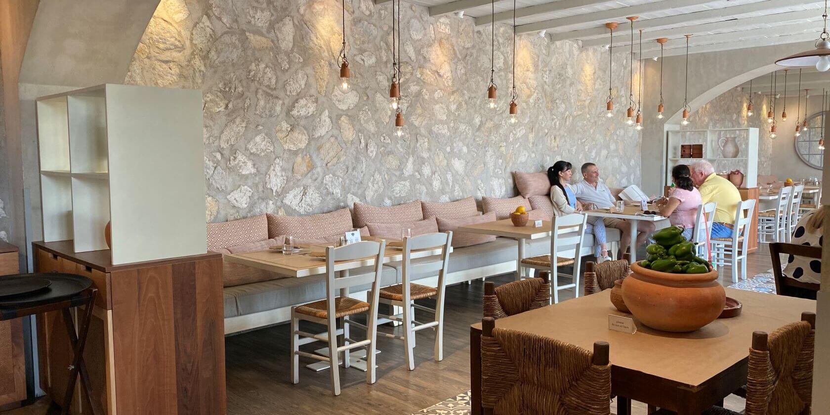 Mythos: Delicious Greek food served in a whitewashed taverna in JLT