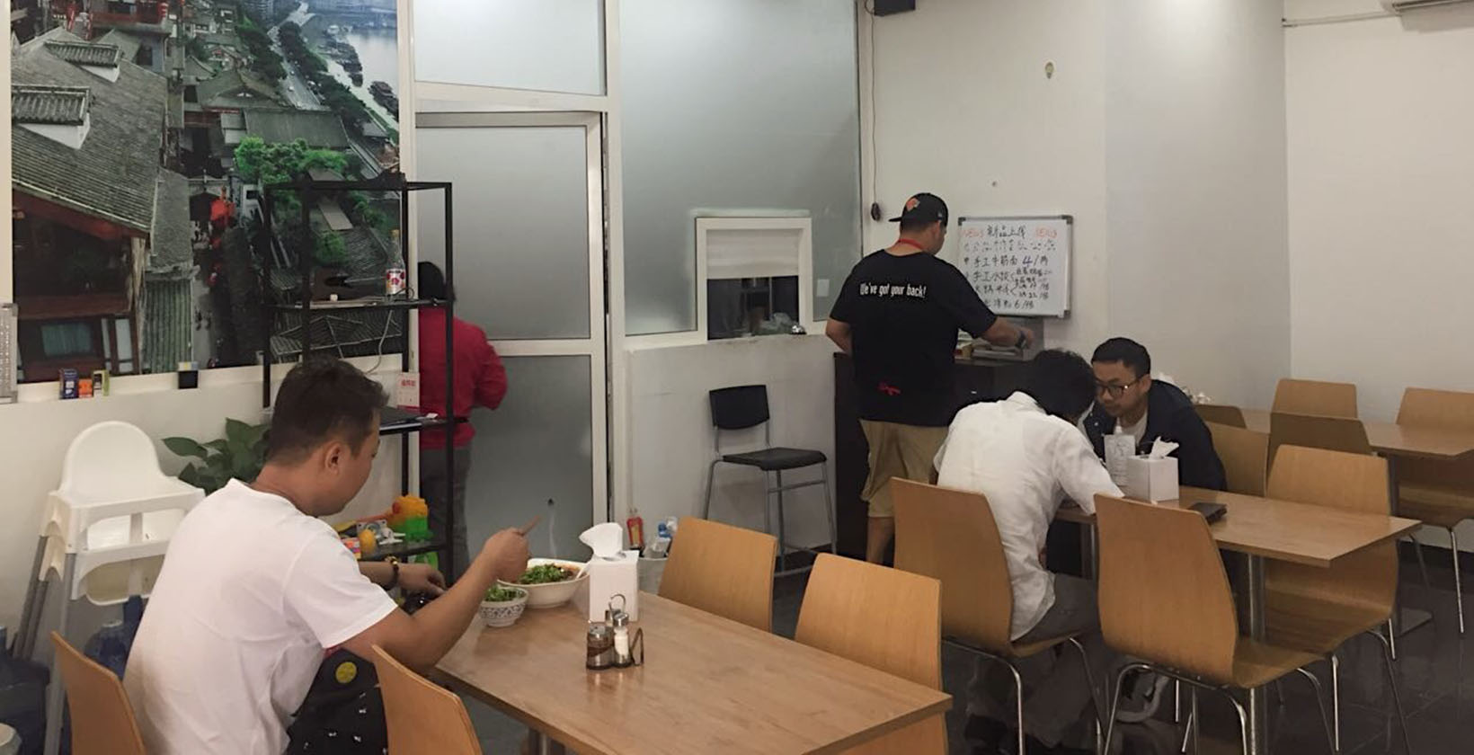 Chongqing: A homegrown noodle house serving no-frills, 15AED plates that are a 9 out of 10