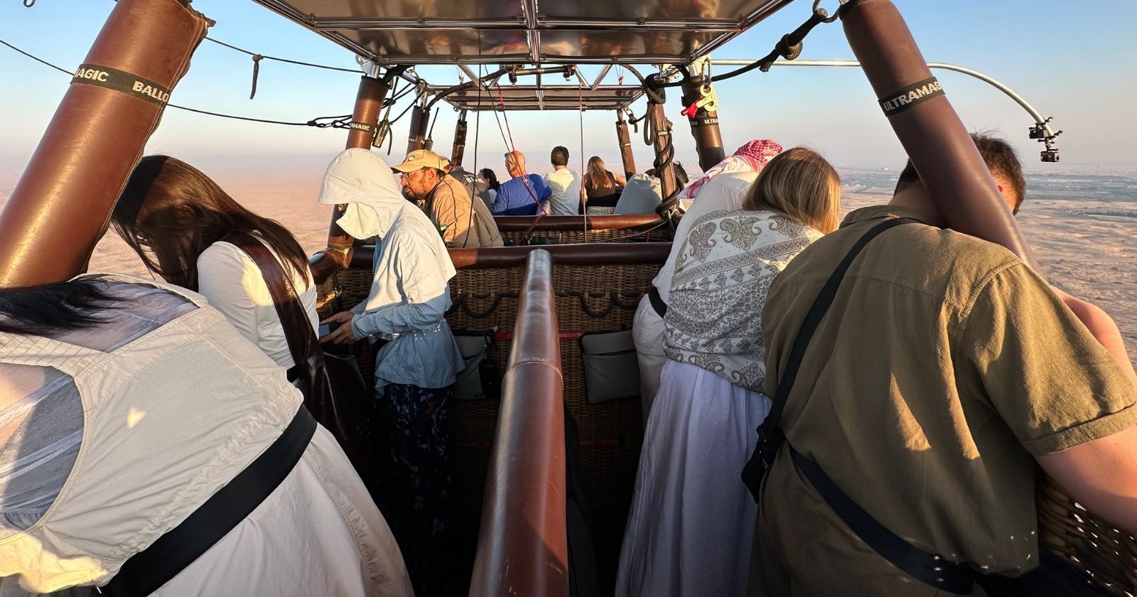 One for the bucket list: A hot air balloon experience in the Dubai desert