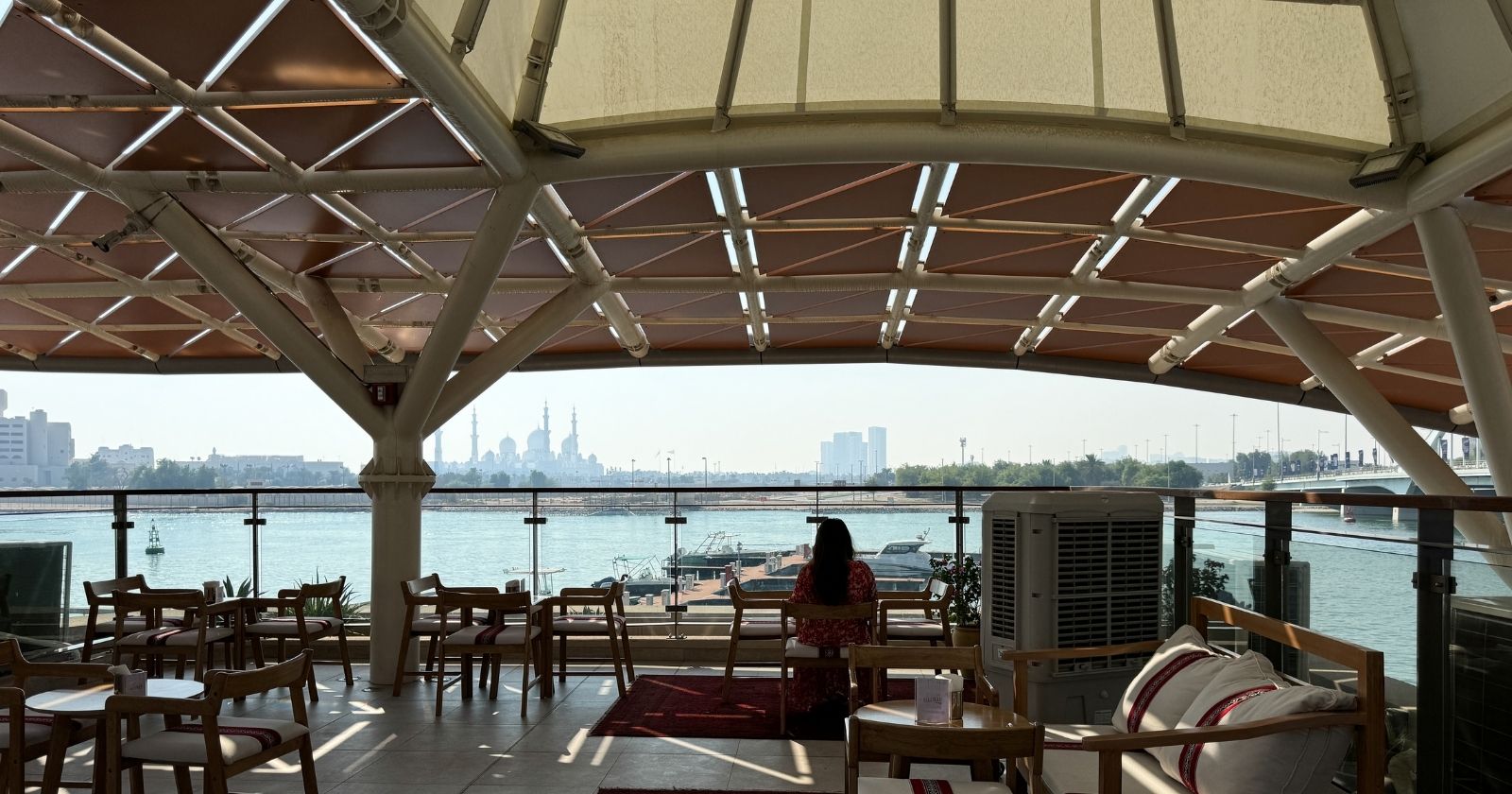 Sadou Tea House Abu Dhabi: Emirati tea by the marina